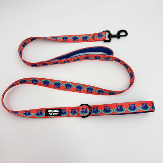 Dual Padded Handle Leash (Large)-House Hippo