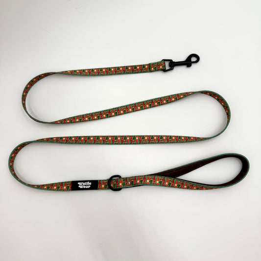 Single Padded Handle Leash- (Small)-Hoppy Pups
